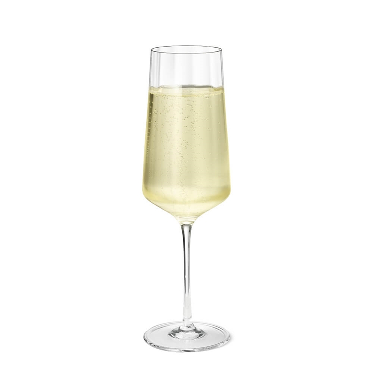 Georg Jensen Bernadotte Champagneglas 6 st. med champagne