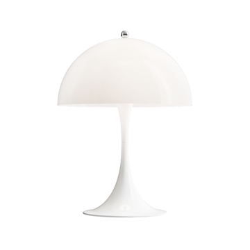 Louis Poulsen Panthella Mini Bordslampa - Vit Opal Akryl