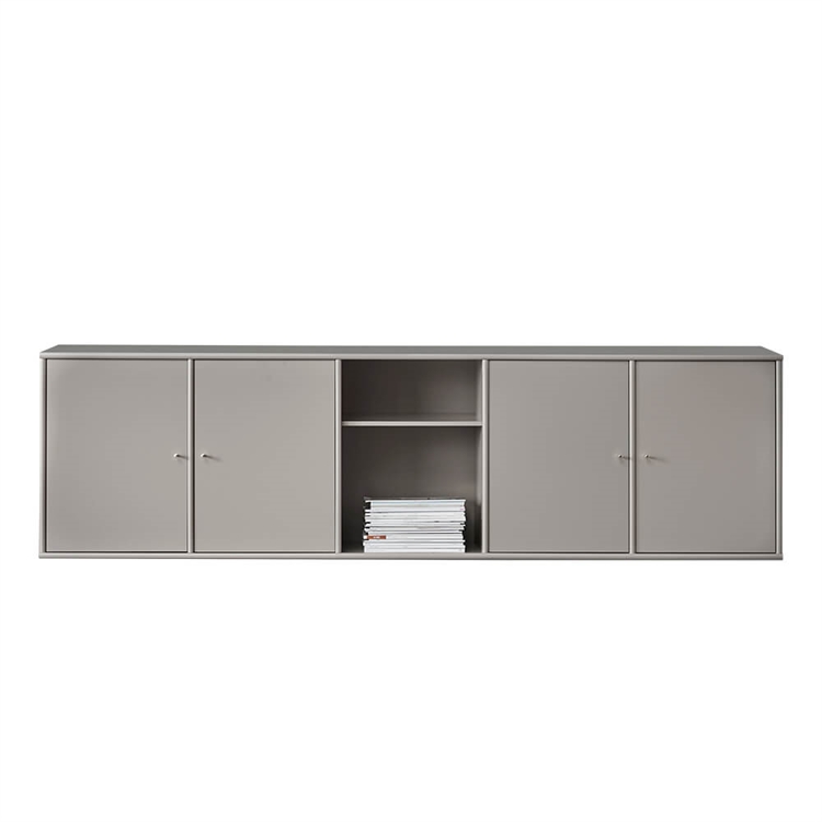 Hammel Furniture Mistral Skänk 220 cm - Ljusgrå - 