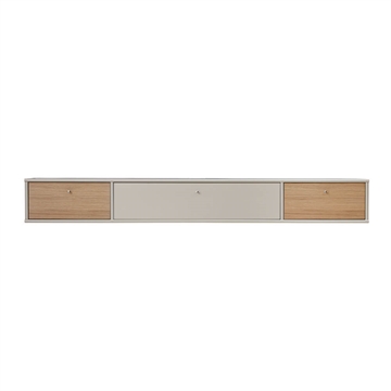 Hammel Furniture Mistral Av Tv Modul -​​​​Hvidpig Ek, Lack, Beige 