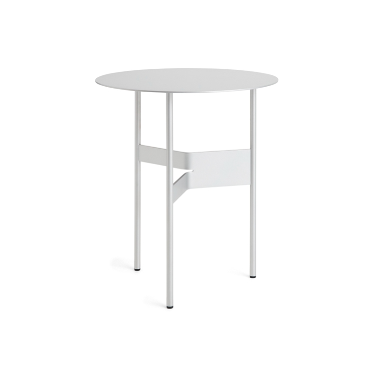 HAY Shim Coffee Table Ø45 x H51 - Silver Grey