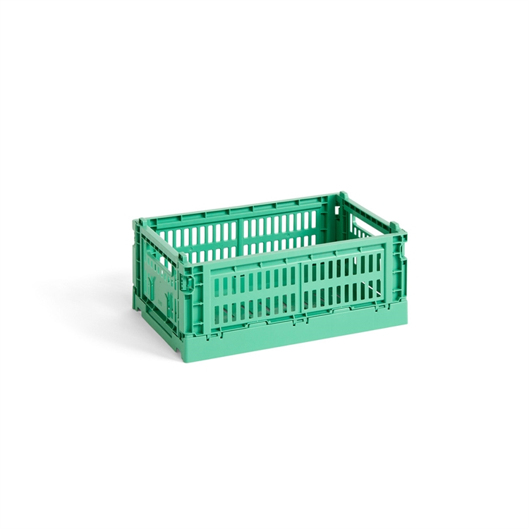 HAY Colour Crate Small - Dark Mint