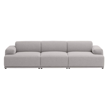 Muuto Muuto Connect Soft Modular 3-personers soffa, konfiguration 1 - lera 12