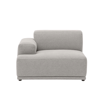 Muuto Connect Soft Modular Sofa Vänster Armstöd (A) - Clay 12