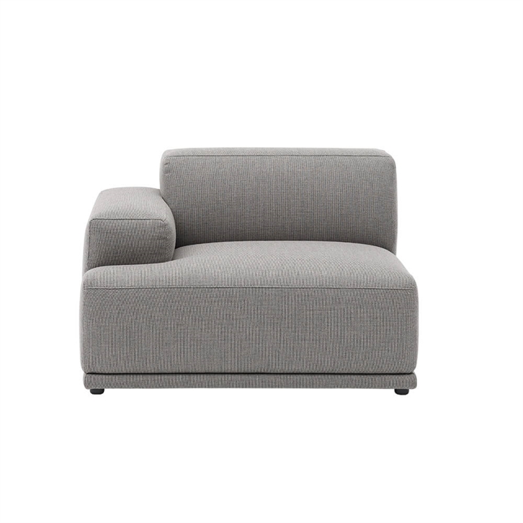 Muuto Connect Soft Modular Sofa Vänster Armstöd (A) - Re-wool 128