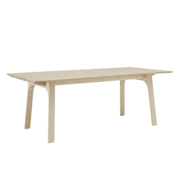 Muuto Earnest utdragbart bord 205 x 100 - Oljad ek vinkel 2