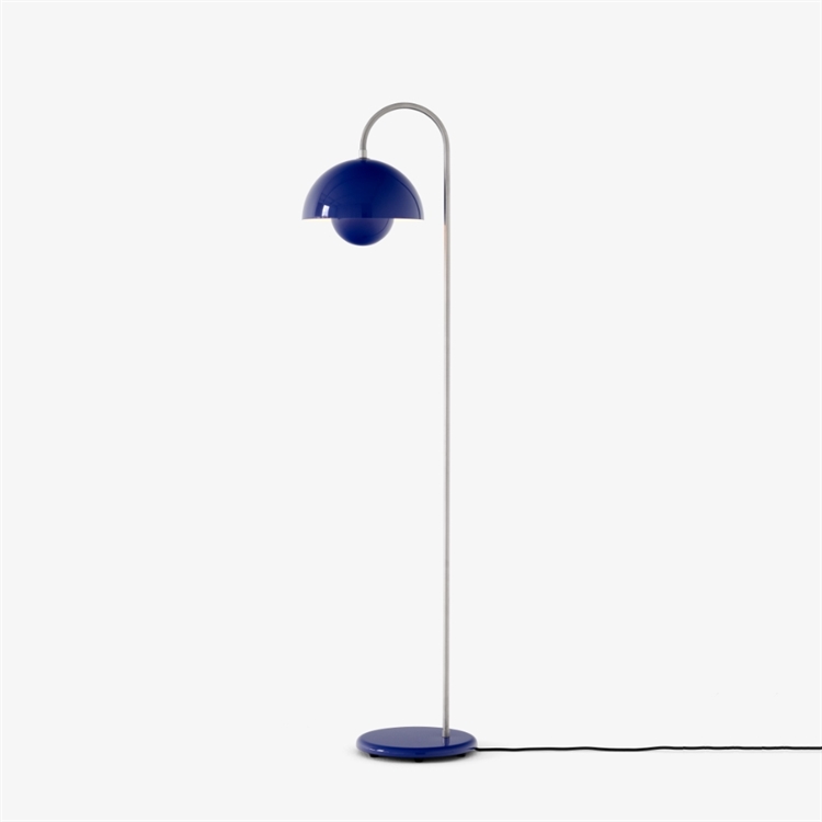 Andtradition Flowerpot VP12 Gulvlampe - Cobalt Blue