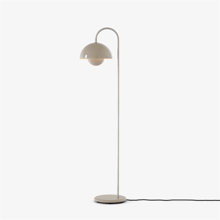 Andtradition Flowerpot VP12 Gulvlampe - Grey Beige