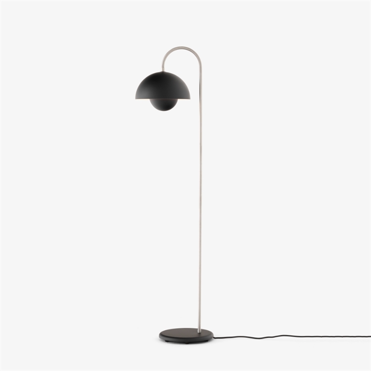 &Tradition Flowerpot VP12 Golvlampa - Matt Svart