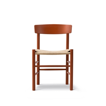 Fredericia Furniture J39 Folkestolen Matbord stol - Heritage Red