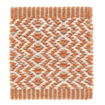 Kasthall Ingrid Ikonmatta - 195x300 Orange -Vit 482