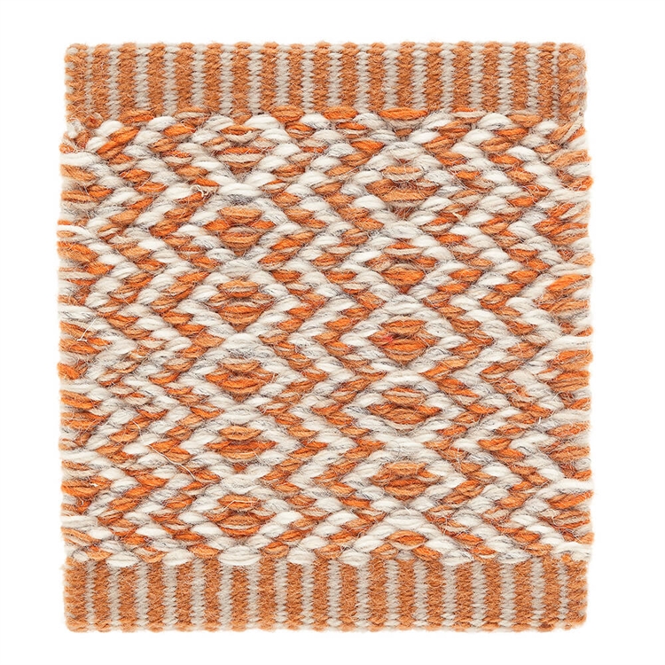 Kasthall Ingrid Ikonmatta - 160x240 Orange -Vit 482