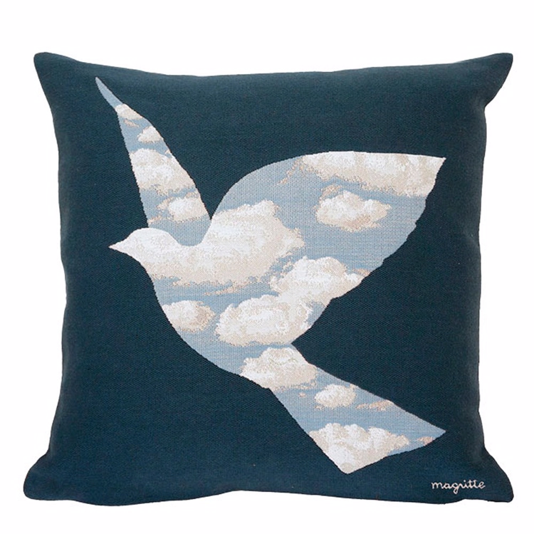Poulin Design Magritte kudde L\'oiseau de ciel