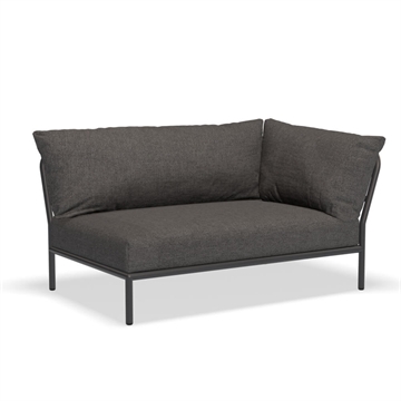 HOUE Level 2 Lounge soffa - Höger/Mörkgrå