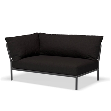 HOUE Level 2 Lounge soffa - Vänster/Sotig grå