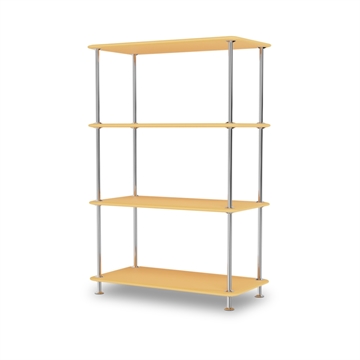 Montana Free Shelving 300000 - Acacia/Chrome