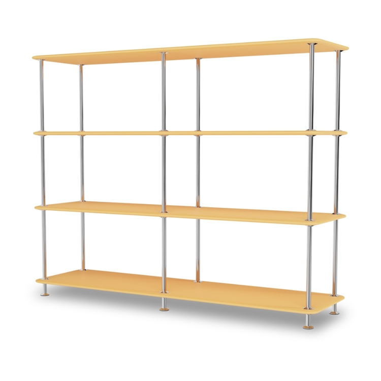 Montana Free Shelving 330000 - Acacia/Chrome