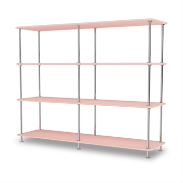 Montana Free Shelving 330000 - Ruby/Chrome