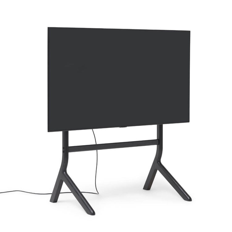 Pedestal Hopper TV-bänk - Black Oak