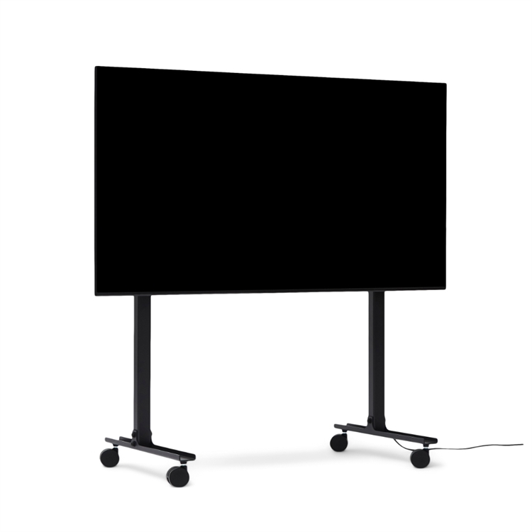 Pedestal Straight Rollin\' TV-bänk - kol