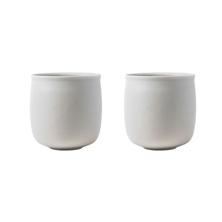 Raawii Alev Medium Cup (2 st) - Misty Grey