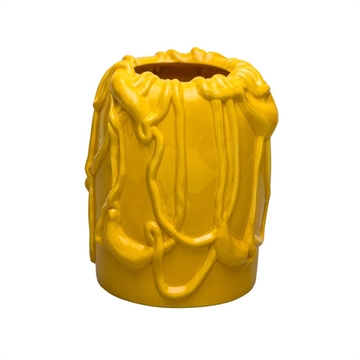 Raawii x Michael Kvium Jam Vase - Empire Yellow