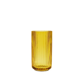 Lyngby Vase Glas Amber Small H15,5 cm