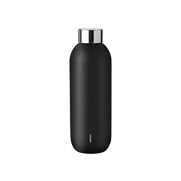 Stelton Keep Cool Flaska 0,6 l - Svart