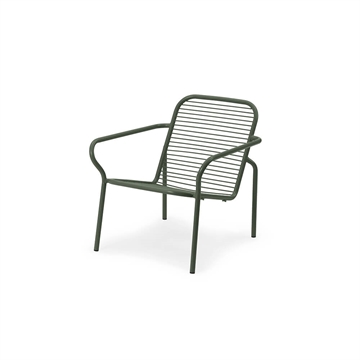 Normann Copenhagen Vig Lounge Chair - Mörkgrön