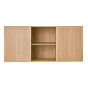 Hammel Furniture Mistral Skänk 132 cm - Vit pinne. Ek