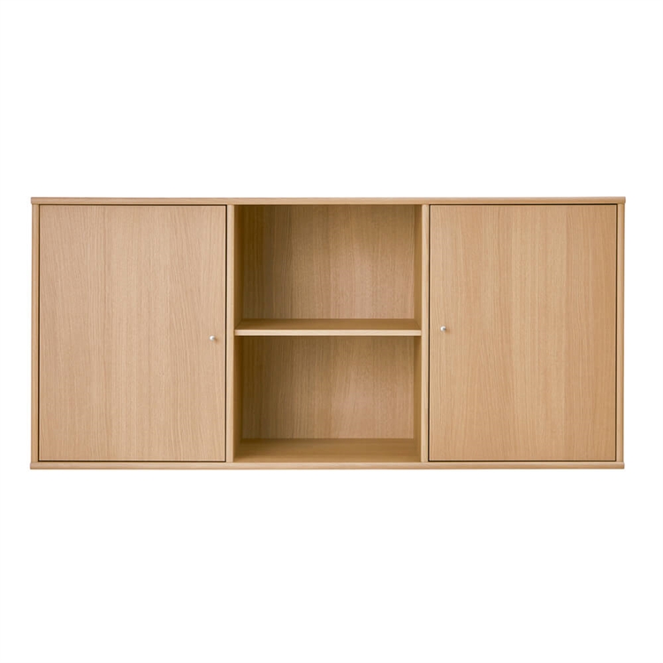 Hammel Furniture Mistral Skänk 132 cm - Vit pinne. Ek