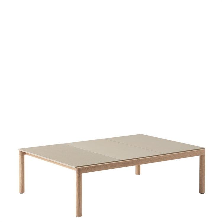 Muuto soffbord för par 3 Vanligt 84,5 x 120 - Sand/Ek