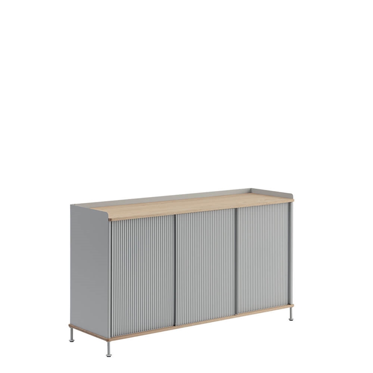 Muuto Enfold Sidebord - 148x45 - Olieret Eg/Grå