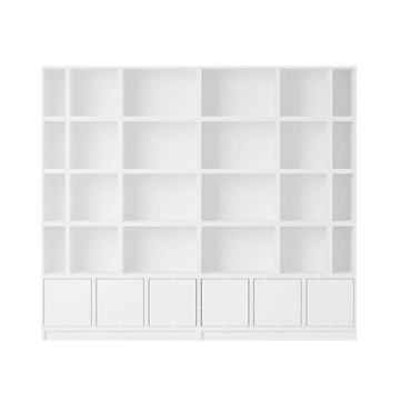 Muuto Stacked Bookcase Configuration 1 - Vit